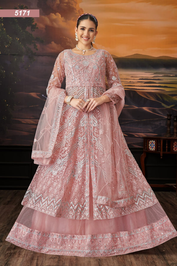 Radiance Embroidered Indo-Western Set