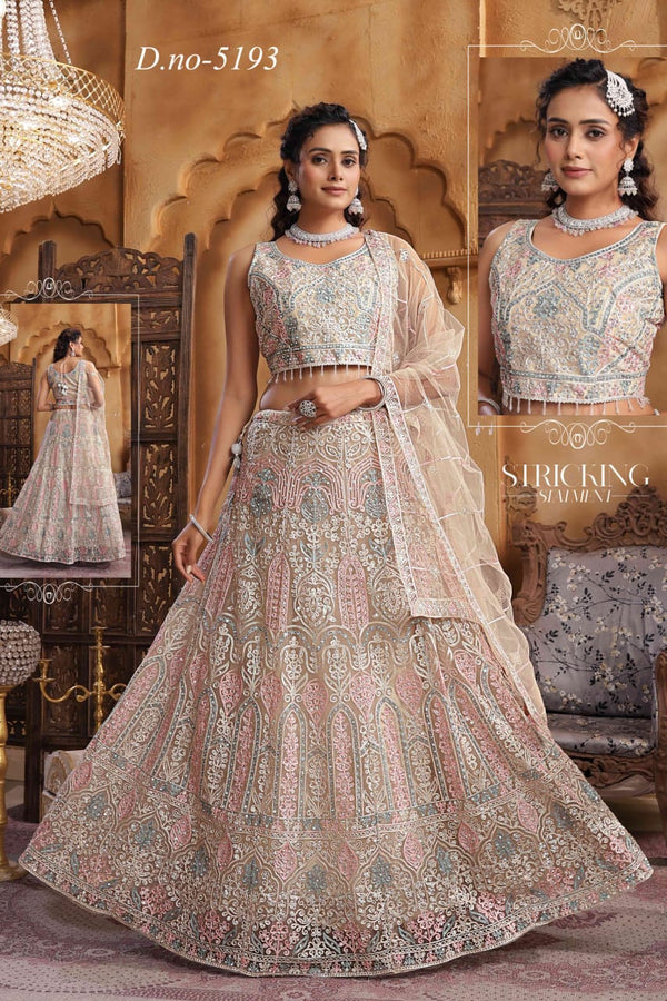 Embroidered Lehenga Choli